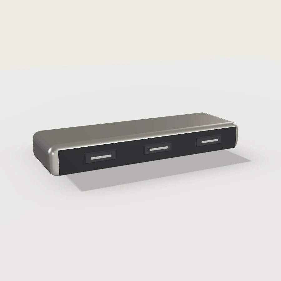 Bridge 3 concept, Brushed nickel